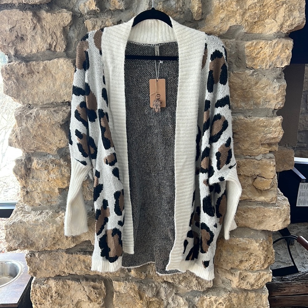 Cheetah Cardigan